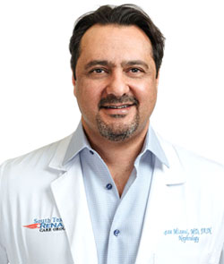 Dr. M. Reza Mizani of South Texas Renal Care Group